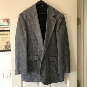 Men’s gray tweed jacket. 42M. Haggar.